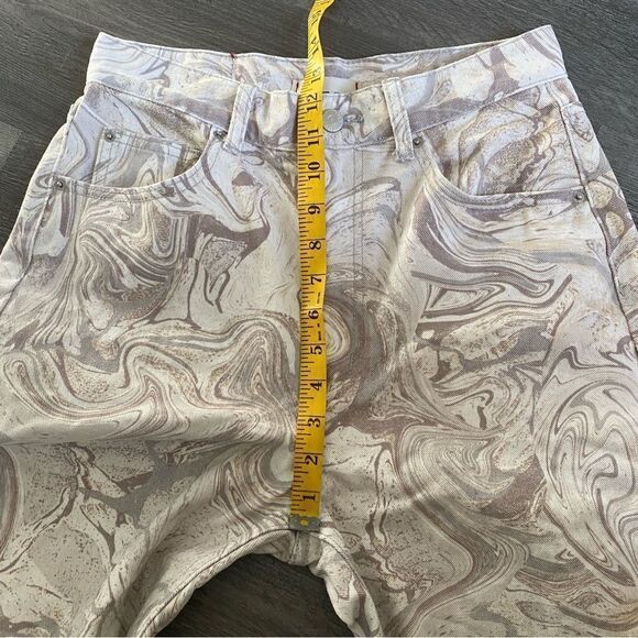 Urban Outfitters BDG High Rise Baggy Jeans Marble Swirl 28 - Picture 9 of 10